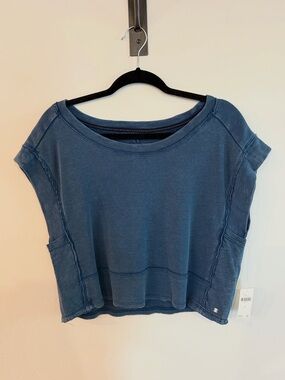Anthropology Pilcro Cut-Off Sweatshirt